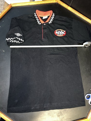 Wix Oil NASCAR Vintage Men’s Polo Size Medium Oil Filter Racing