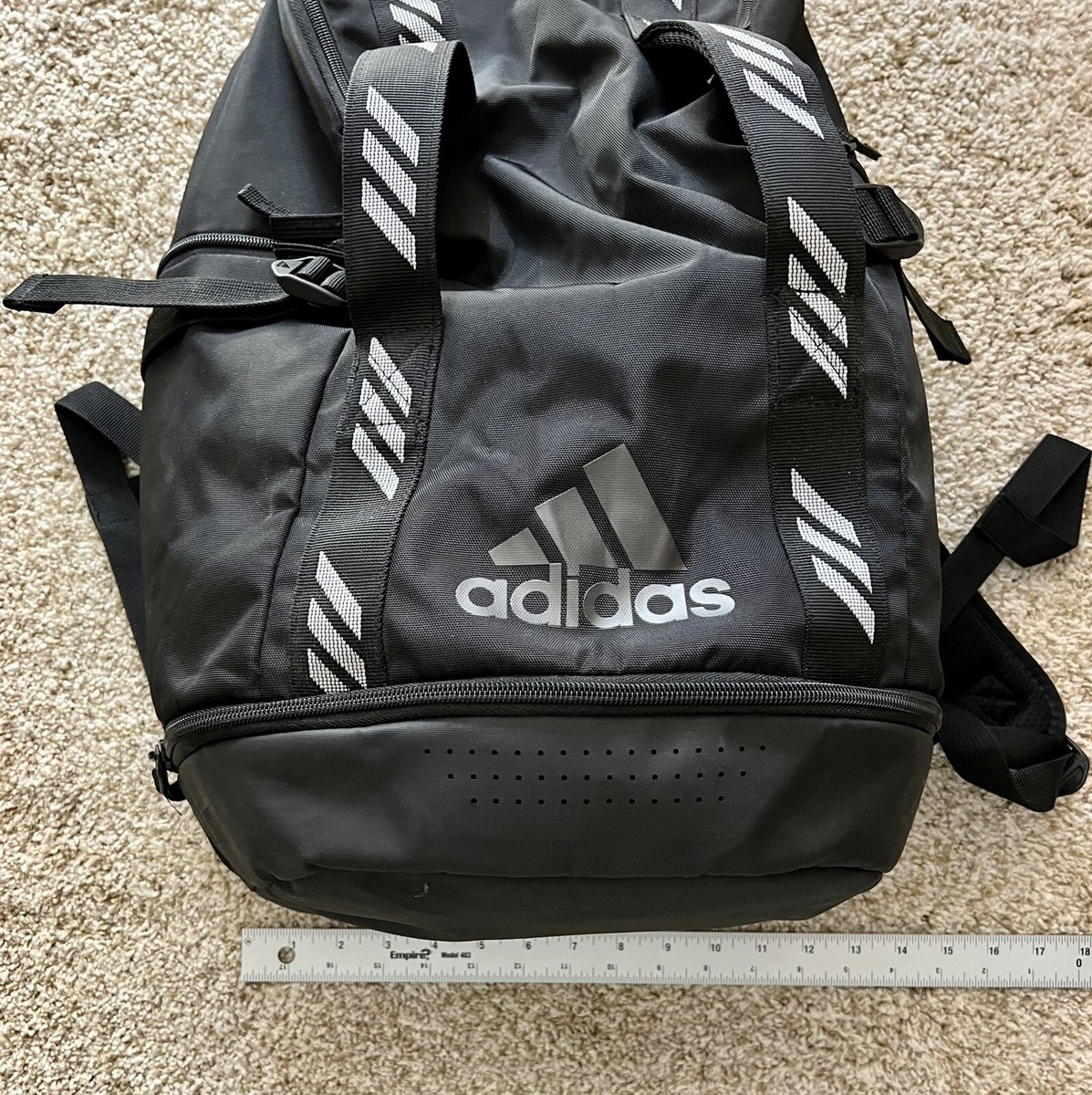 adidas 3d roll up backpack Adidas 3D roll up backpack in burgundy restocked!