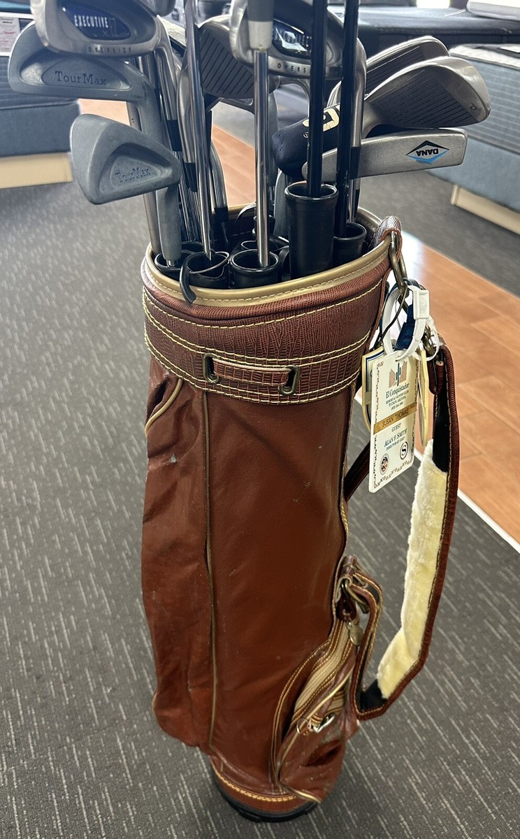 Vintage Golf Bag And Golf Clubs | eBay