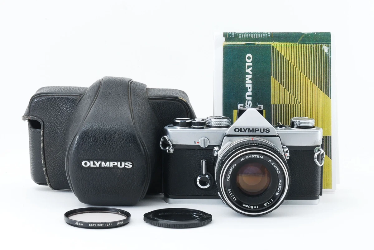 OLYMPUS M-1 SLR Film Camera + F.Zuiko 50mm F/1.8 Lens from JAPAN #1919861 116