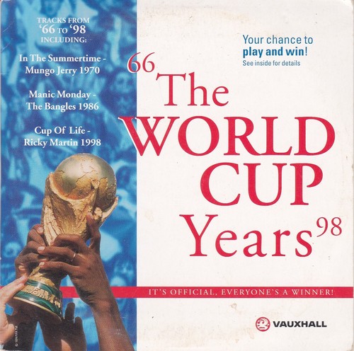THE WORLD CUP YEARS 66 - 98 ( THE MAIL ON SUNDAY Newspaper CD )