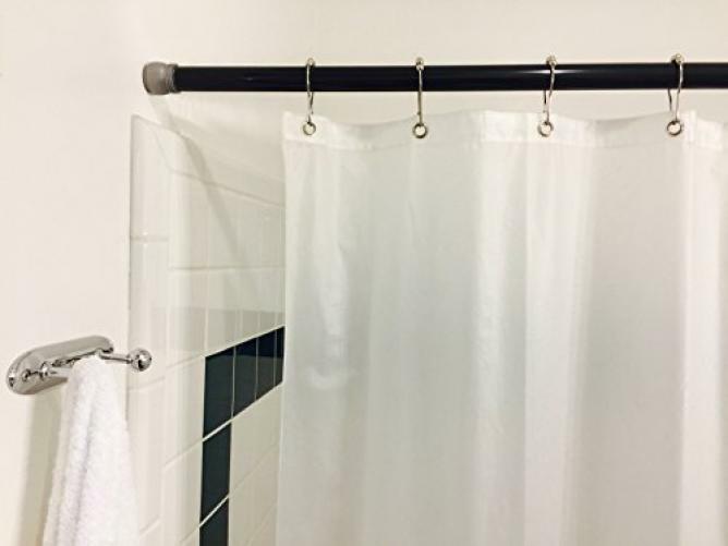 Shower Rod Cover by Jenacor Covers Plastic Tubing Black eBay