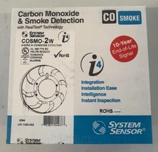 System Sensor COSMO-2W Combination Carbon Monoxide and Smoke detection