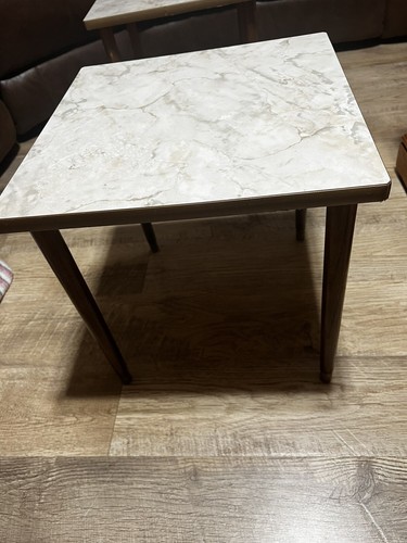 Mid Century Modern Square Stacking/Nesting Tables - Picture 5 of 9