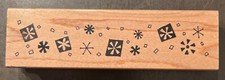 Great Impressions Rubber Stamp H153 Snowflake Design For Crafting  Scrapbooking