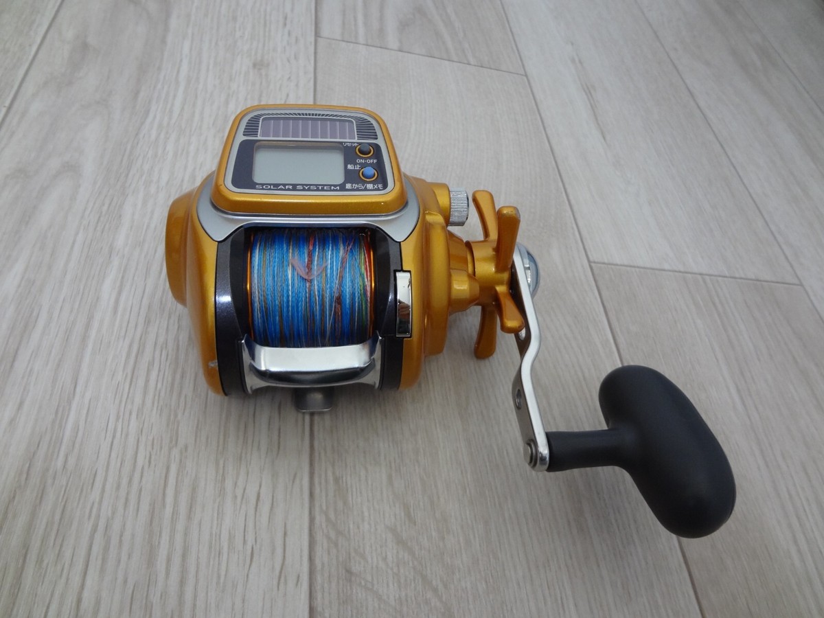 Daiwa ICV 250 Solar Electric Fishing SaltWater Reel Big