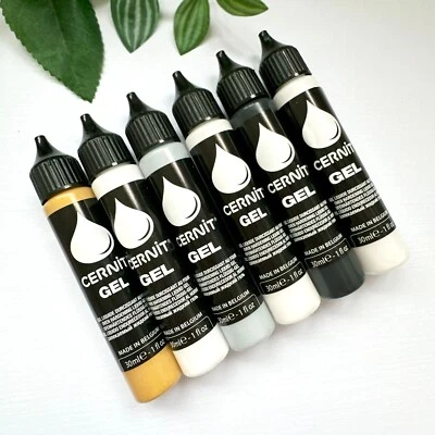 Cernit Gel - Liquid Polymer Clay. 30ml Bottle. New. Assorted Colours.