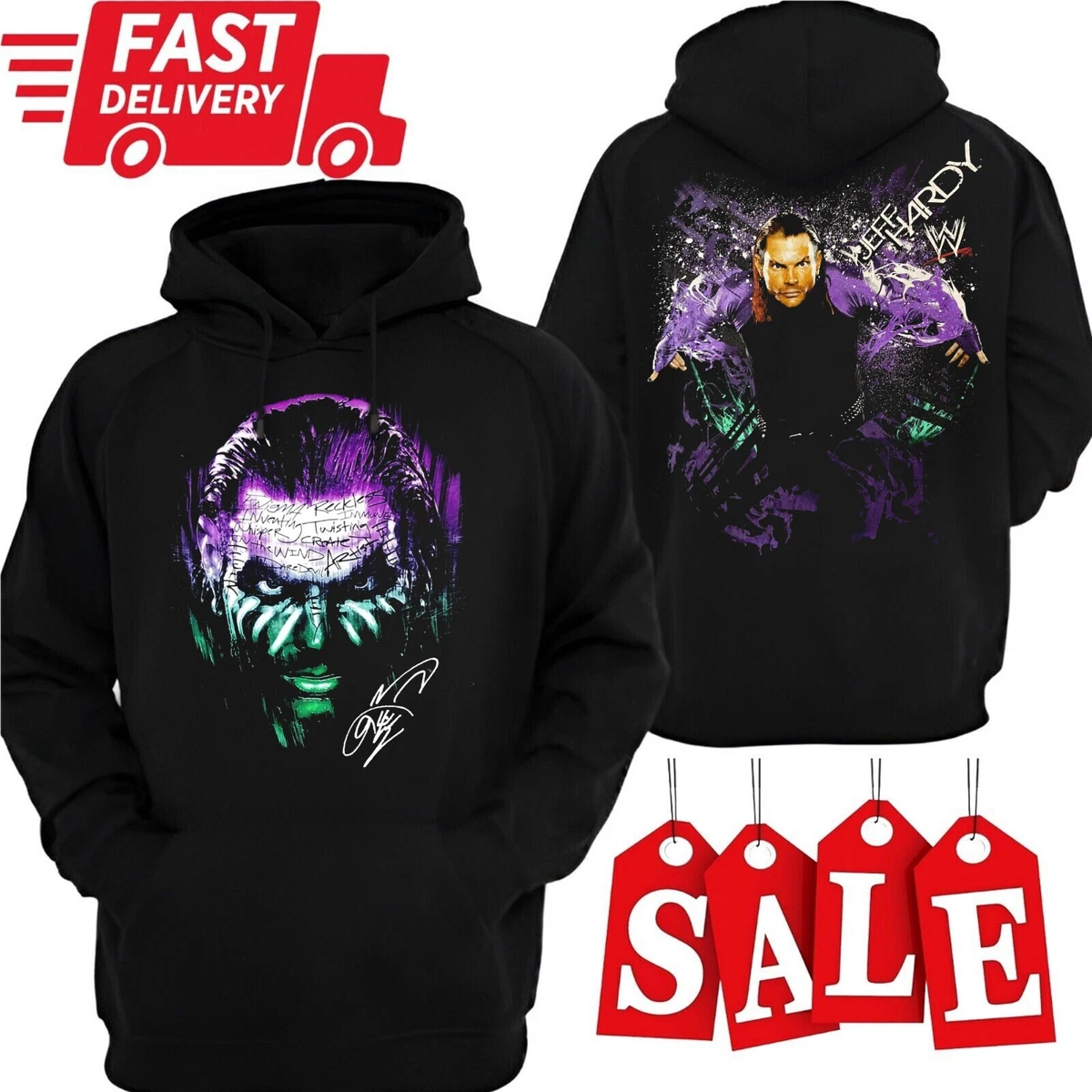 Jeff 2025 hardy hoodie