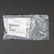 CPC ChemQuik CQHD06100104 High-Purity Valved Flare Coupling 1/4" Flare