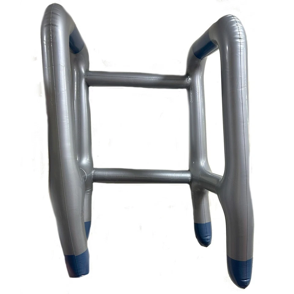 Inflatable Zimmer Frame Elderly Fancy Dress Funny Prop Accessory — 第 2/2 张图片