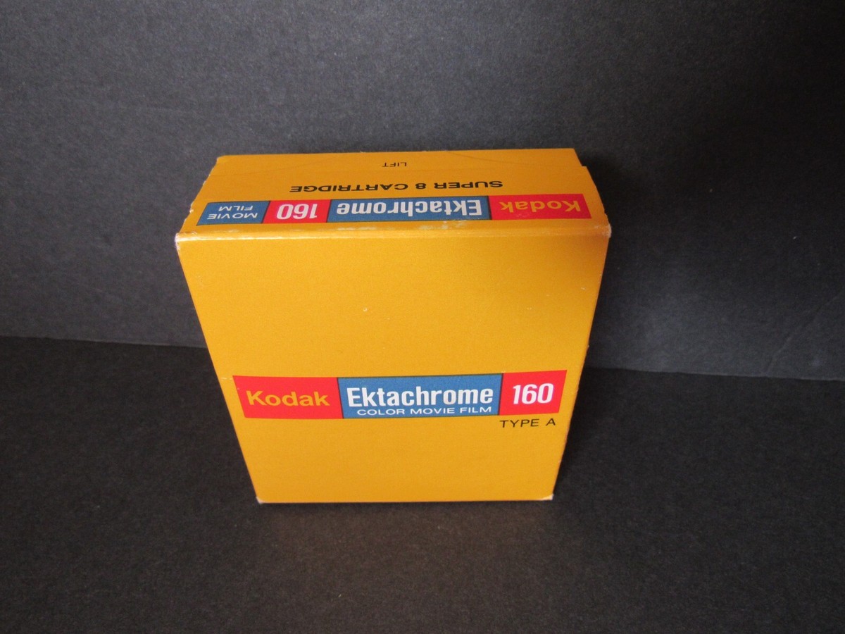 Sealed KODAK Ektachrome 160 Color Movie Film Type A Super