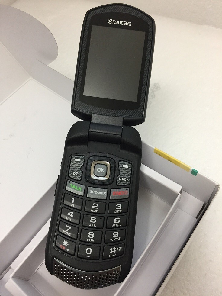 Kyocera DuraXTP E4281 - Black (Sprint) PTT 3G Rugged Camera