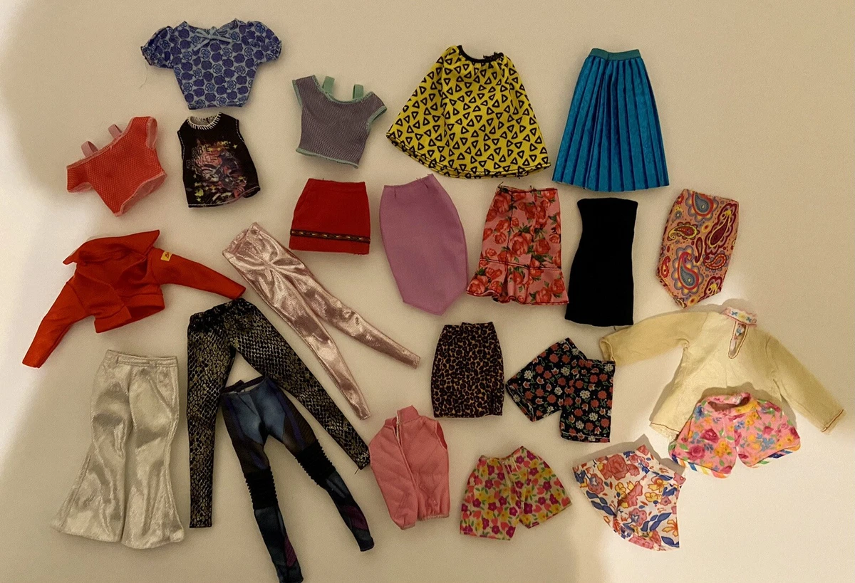 Used sales barbie clothes