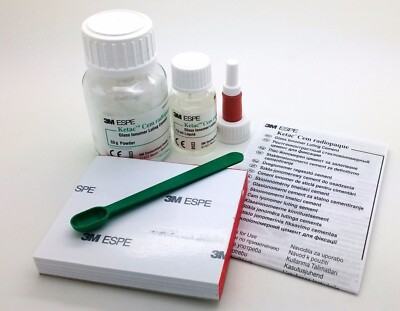 3M ESPE Ketac Cem Luting Lining Powder Liquid Kit Free II Ship