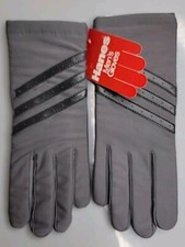 NWT Vtg Hanes Driving Gloves Mens Size L Large Gray