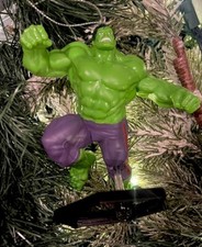 2025 LARGE Incredible Hulk Green Monster Christmas Tree Ornament Avengers SMASH