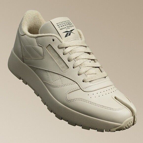Maison Margiela x Reebok Beige Tabi Split Toe Sneakers