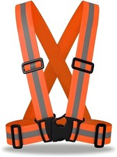 Reflective Safety Suspenders work Suspenders With Hi Viz Reflective Strip Hold U