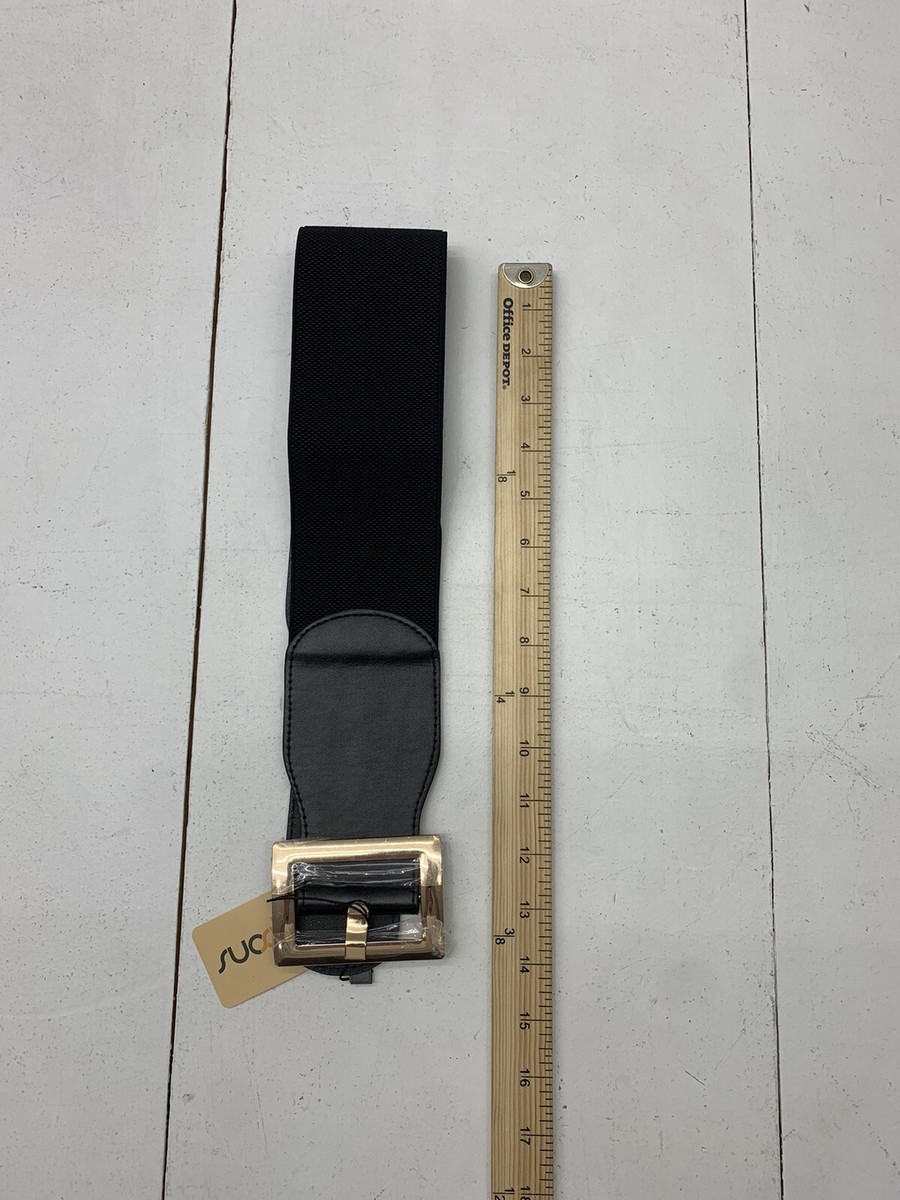 Unbranded Womens Black Wide Elastic Belt | eBay display picture 3