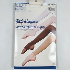 NIP Body Wrappers White Footed Tights, C80 White, Size Child 4 - 7