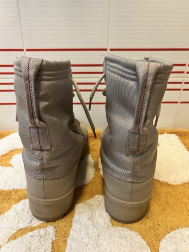 Men 9 Adidas Yeezy 950 Beige Boots Peyote AQ4828 Rare - Picture 3 of 5