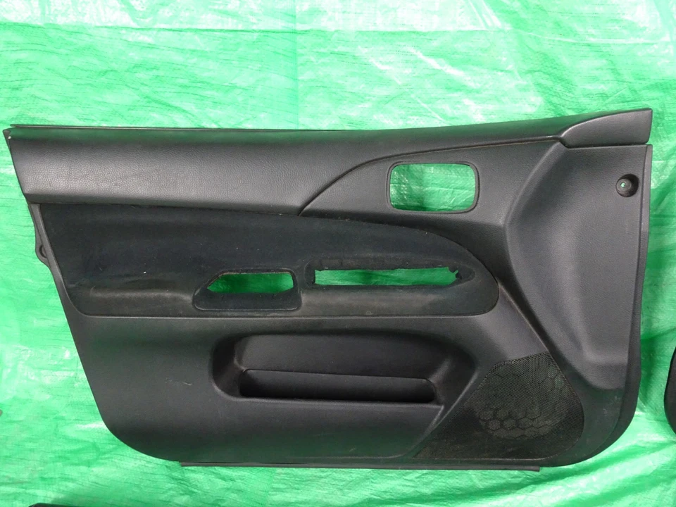 03-06 三菱 Lancer Evolution Evo 8 9 室内门板卡套装黑色 — 第 4/4 张图片