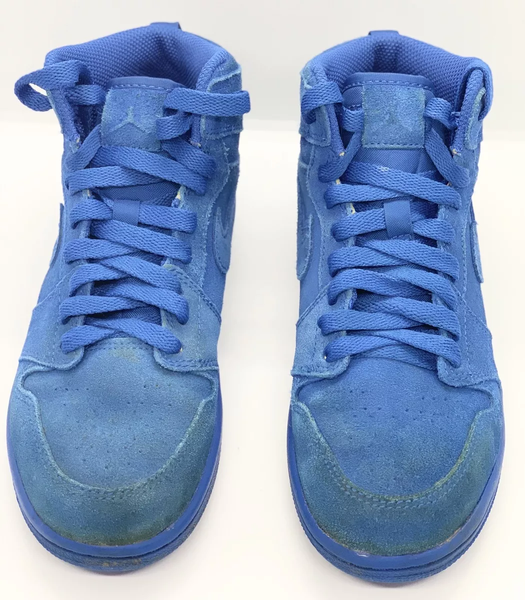 Snikken Heerlijk bijnaam Nike Air Jordan 1 Retro Royal Blue Suede Boy&#039;s Basketball Shoes 2Y  #705303-404 | eBay