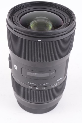 Sigma DC 18-35mm f/1.8 Wide Angle Zoom Digital Camera Lens For Canon EF #T-18745