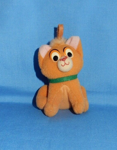 Vintage 1988 Disney McDonald's Oliver the Cat Plush Christmas Ornament