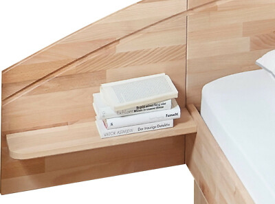 Nako Home affaire Nachtkommode Padua 2er Set aus massiver Kernbuche Bett Padua