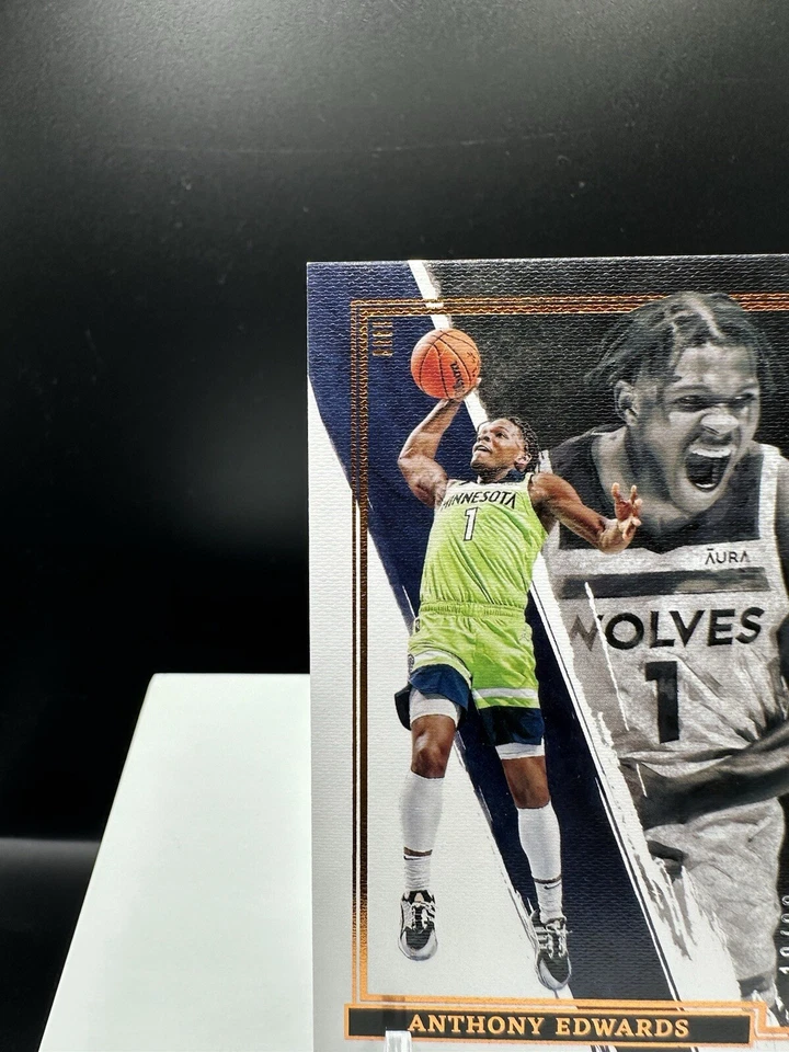 2021-22 Anthony Edwards Panini Impeccable /99 MN Timberwolves Basketball - Image 3 of 4