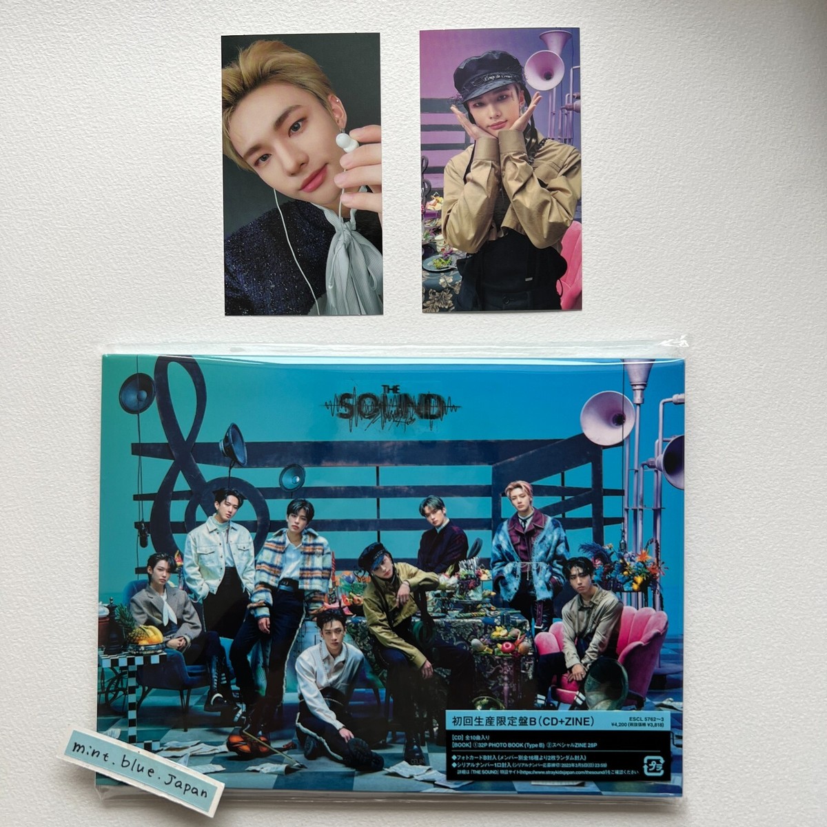 Stray Kids - straykids ヒョンジン the sound ユニット Stray kids Hyunjin THE SOUND Limited B ver. CD photo card