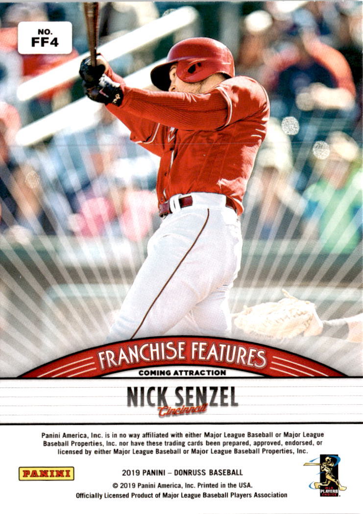 2019 Donruss #FF4 Kris Bryant / Nick Senzel Franchise Features Pink Fireworks