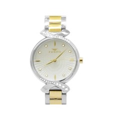 Ferro Rose Color Steel Strap Women's Wristwatch