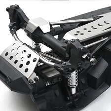 For VP VS4-10 Phoenix VPS09007 RC Steel Chassis Armor Axle Protector Skid Plate