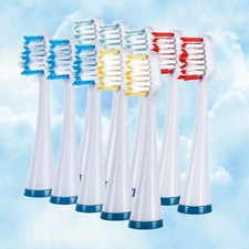 Health HP10TX Replacement Heads for HP-STX Sonic Electric Toothbrush (10 Pack)
