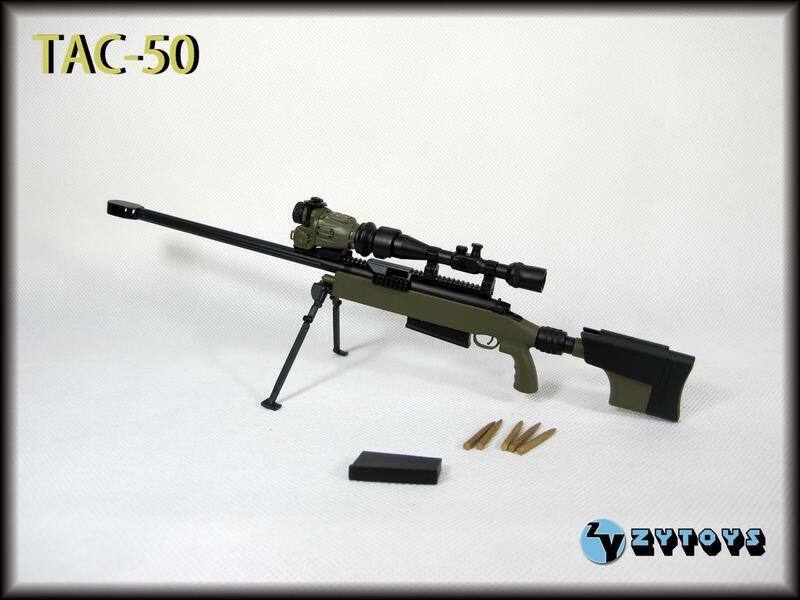 1/6 Scale Modern Era .50 Caliber Barrett Sniper Rifle 103066A