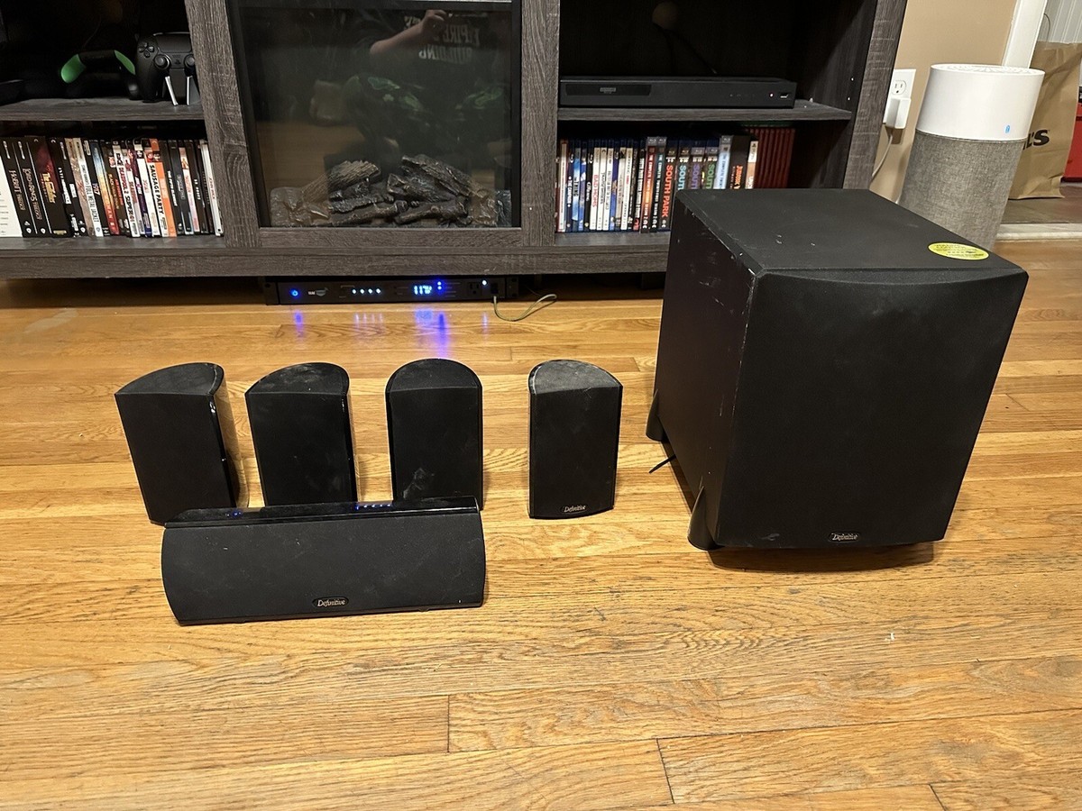 Definitive Technology ProCinema 600 Speakers (4x ProMonitor 600
