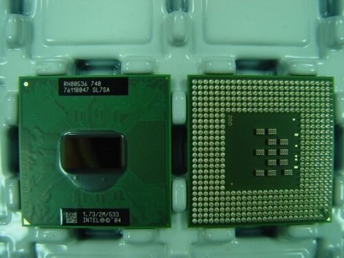 CPU Intel Pentium M 740 Centrino SL7SA - 1.73/2M/533 - M740 per HP Compaq NC6120 - Picture 1 of 1