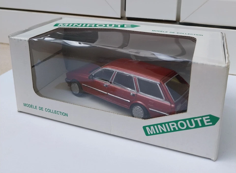 Peugeot 505 Break Miniroute MIB 1:43 601 402 504 604 405 605 406 407 607 wagon - Imagen 3 de 4