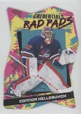2023-24 Upper Deck Credentials Rad Pads! Connor Hellebuyck #RP-2 5j8