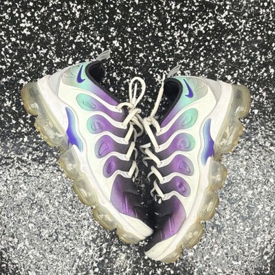 Nike Air VaporMax Plus Grape Purple White Green Black Athletic Sneakers 924453- 