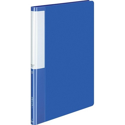 Kokuyo File Business Card Holder POSITY A4 Vertical 400 People Blue