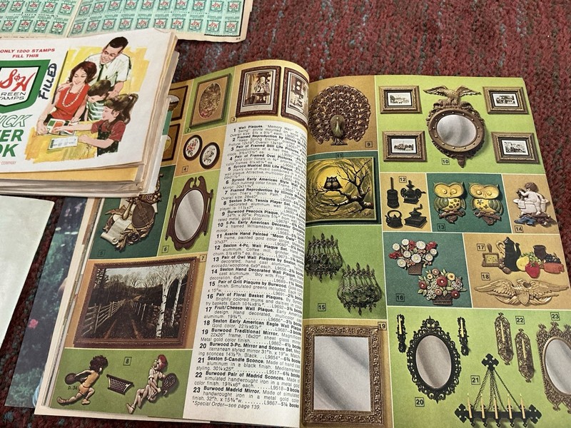Spirit of ‘76 S & H GREEN STAMPS IDEABOOK , 10 QUICK SAVER BOOKS/Folder+
