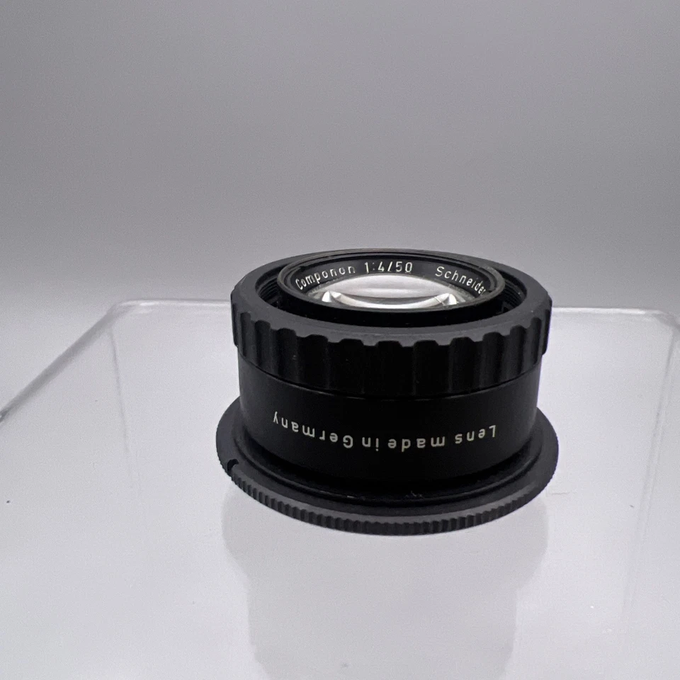 Lente Schneider Kreuznach Componon 1:4/50 rara de colección hecha en Alemania 1:4 50 I12 Foto 2 de 4