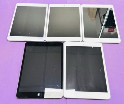 (Lot of 5) Apple iPad Mini 1st Gen A1432 and A1455 16GB 7.9''