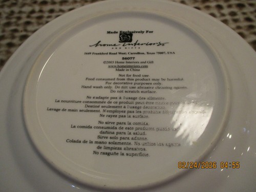 Assiettes de Noël JOY pour intérieurs maison - Photo 11/14