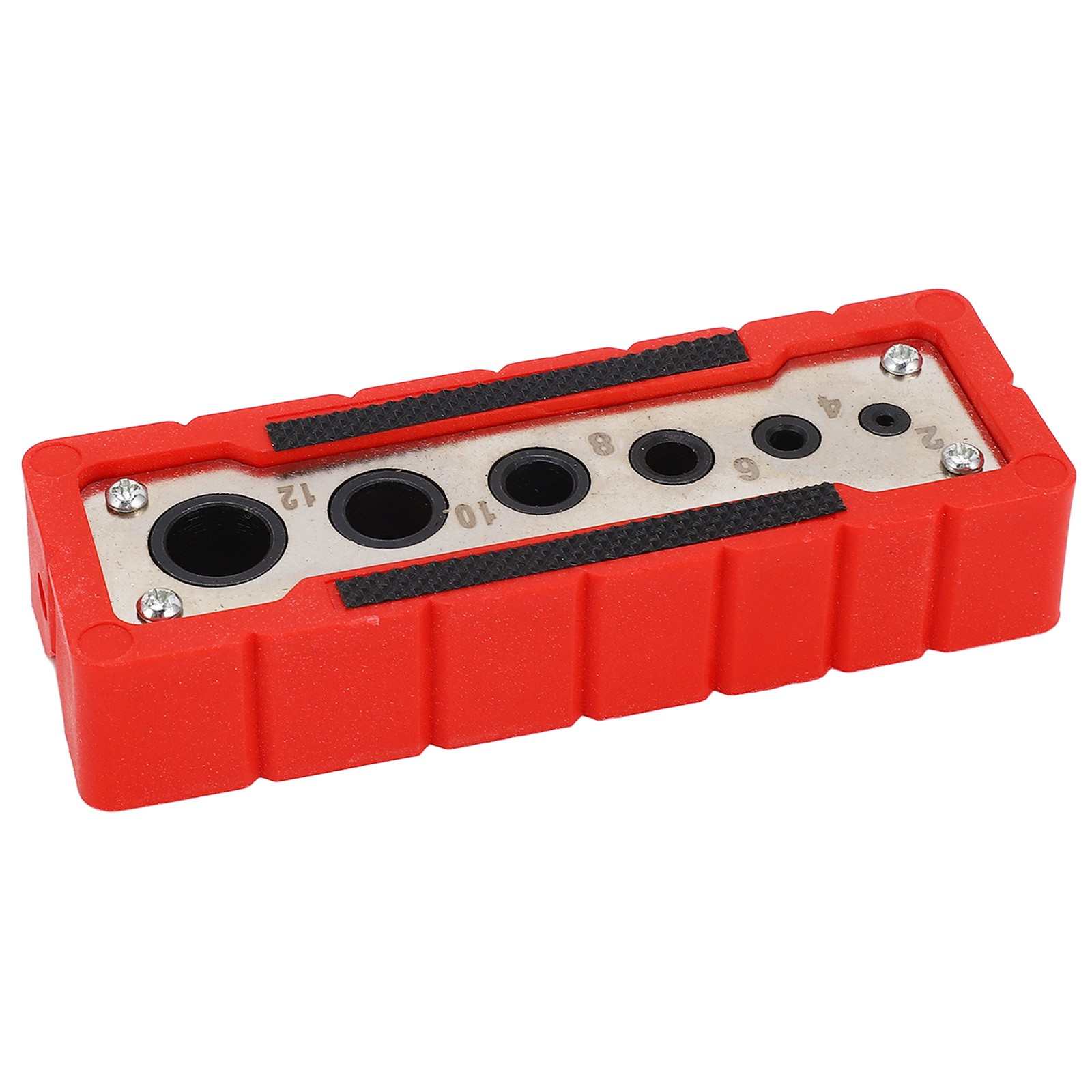 Handheld Guide 2 To 12mm Woodworking Drilling Locator Wood Doweling Hole