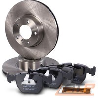 Bremsscheiben BelÜFtet Ø324 + BremsbelÄGe Vorne FÜR BMW 5-ER E39