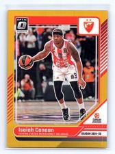 Isaiah Canaan 2024-25 Donruss EuroLeague #10 Optic Gold #/10